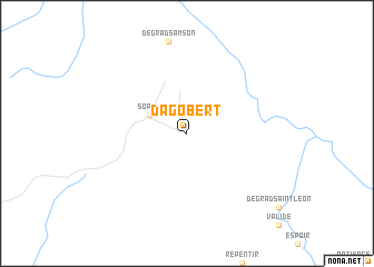 map of Dagobert