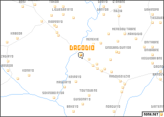 map of Dagodio