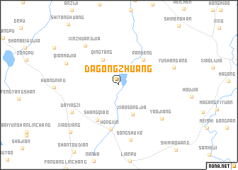 map of Dagongzhuang