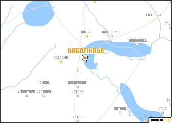 map of Dagonkade