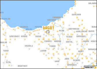 map of Dagot