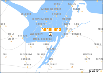 map of Dagoumna