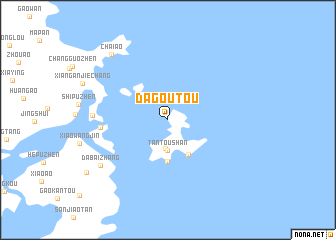 map of Dagoutou