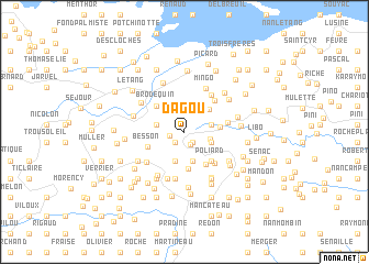 map of Dagou