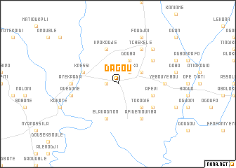 map of Dagou