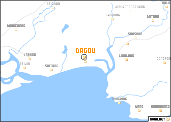 map of Dagou