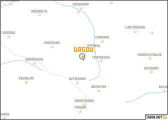 map of Dagou