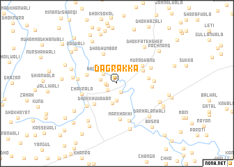 map of Dagrakka