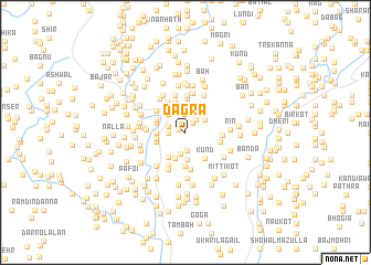 map of Dagra