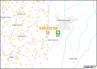 map of Dagrūcha