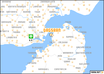 map of Dagsa-an