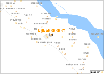 map of Dag-Sakhkary