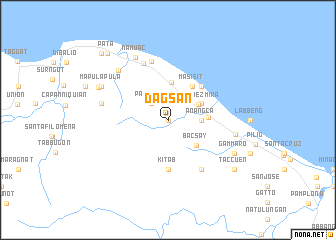 map of Dagsan