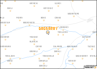 map of Dağsaray