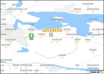 map of Dagsberg