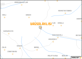 map of Dağsolaklısı