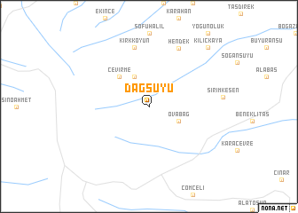 map of Dağsuyu