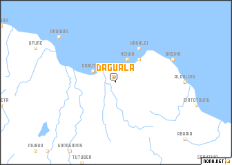 map of Daguala