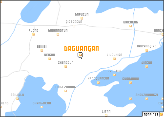 map of Daguangan