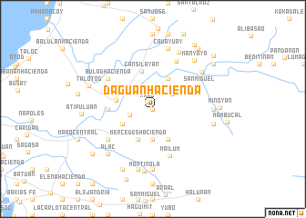 map of Daguan Hacienda