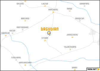 map of Dagudian