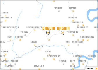 map of Daguia