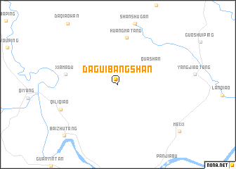 map of Daguibangshan