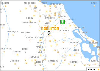 map of Daguitan