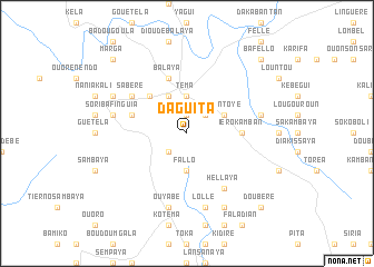 map of Daguita