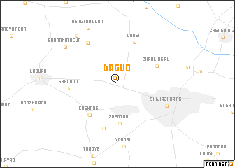 map of Daguo