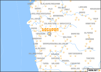 map of Dagupan