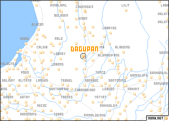 map of Dagupan