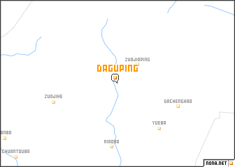 map of Daguping