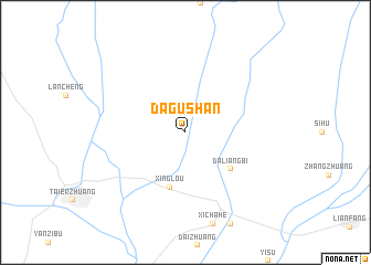 map of Dagushan