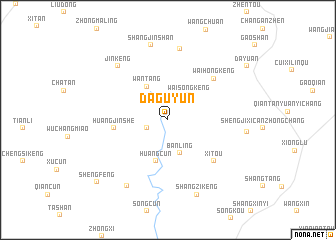 map of Daguyun