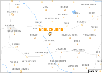 map of Daguzhuang
