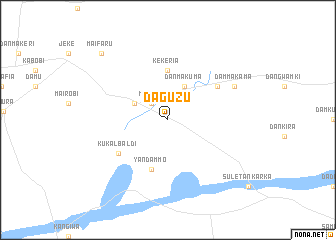 map of Daguzu