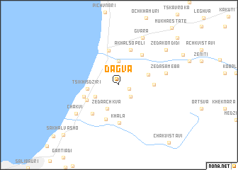 map of Dagva