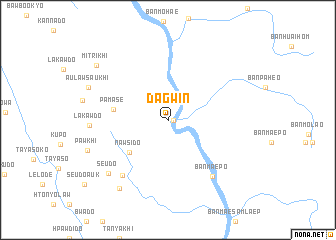 map of Dagwin