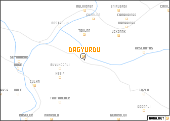 map of Dağyurdu