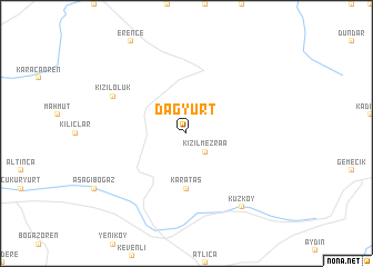 map of Dağyurt