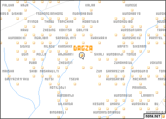 map of Dagza