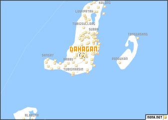 map of Dahagan