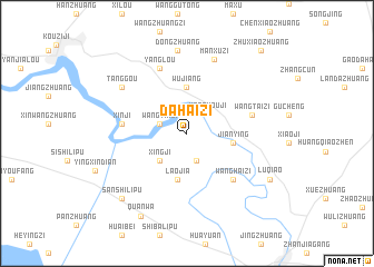 map of Dahaizi