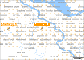 map of Dahakula