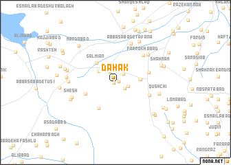 map of Dahak