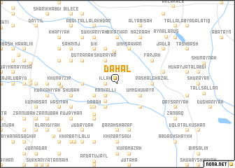 map of Dahal