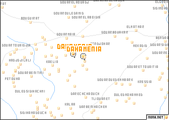 map of Dahamenia