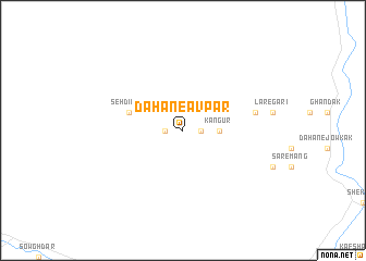 map of Dahan-e Āv Par