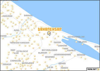 map of Dahaneh Sar